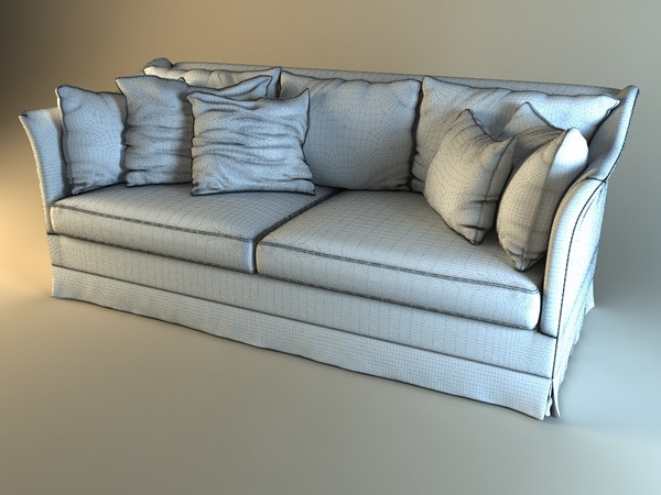 3d soft - divan soft-white 01 by kupfer